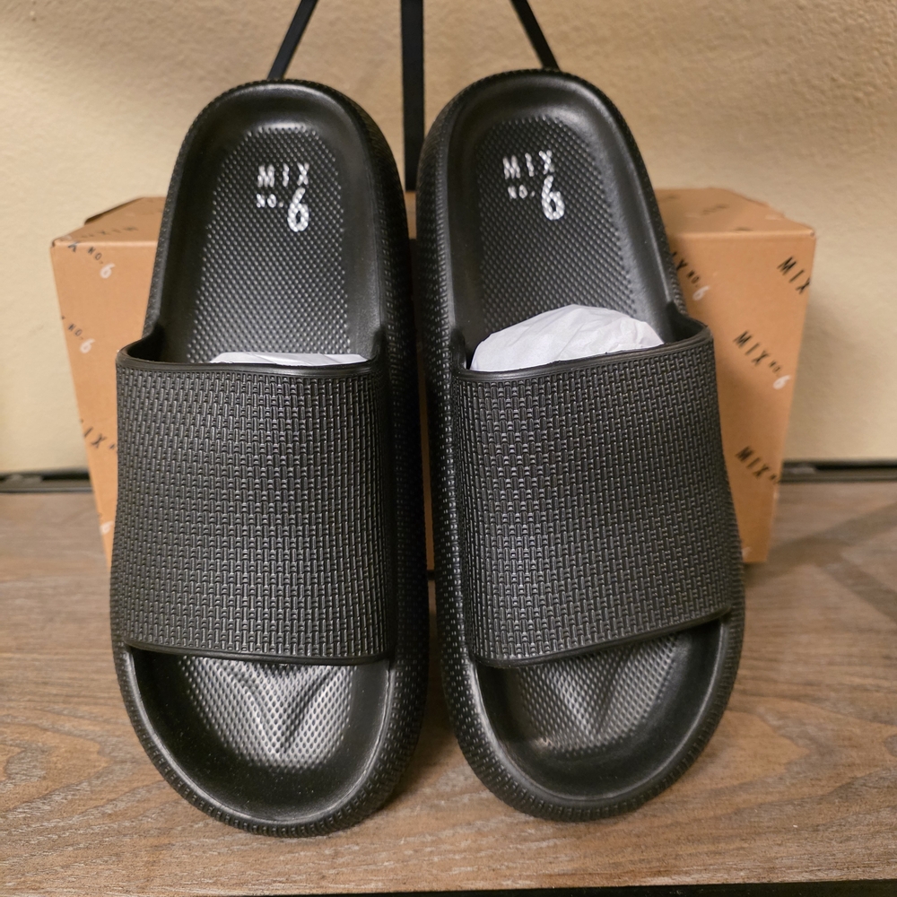 Mix No. 6 Black Men's‎ Slide Sandals